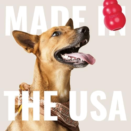 KONG Ring - Natural Rubber Ring Toy for Healthy Chewing Habits - Chew Toy Supports Dog Dental Health - Dog Toy Supports Instincts During Playtime - for Small/Medium Dogs (Pack of 2) - Image 5
