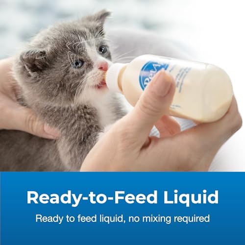 Pet-Ag Goat’s Milk KMR Kitten Milk Replacer Liquid - 11 oz - Liquid Kitten Formula with Vitamins, Minerals & Trace Nutrients for Kittens Newborn to Six Weeks Old - Easy to Digest - Image 4