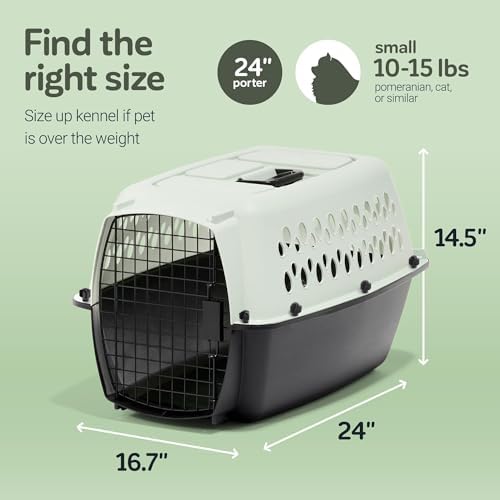Petmate Pet Porter Fashion Dog Kennel, 24in, for Pets 15-20lbs - Image 3