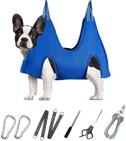 Ateson Pet Grooming Hammock, Dog Grooming Harness for Nail Trimming, Size S by ATESON