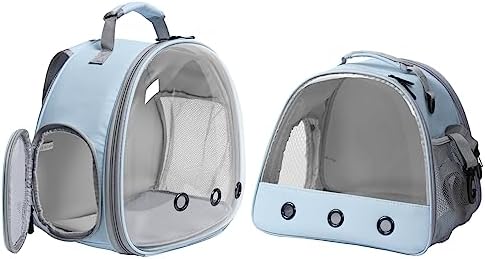 Bearded Dragon Travel Carrier,Lizards Cage, Small Animal Bag for Hedgehog Rat Parrot Bird Guinea Pig, Portable Guinea Pig Travel Carrier for 2 - Image 7