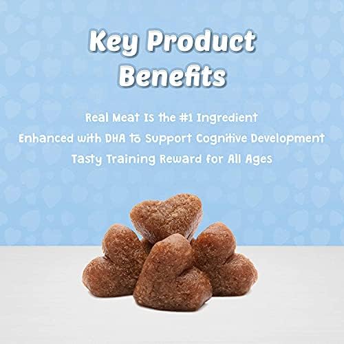 Blue Buffalo Bits Soft Dog Treats for Training, Made with Natural Ingredients & Enhanced with DHA, Salmon Recipe, 4-oz Bag (Pack of 6) - Image 3