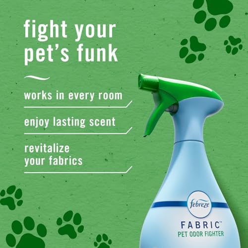 Febreze Fabric Spray Air Freshener, Odor-Fighting Fabric Refresher, Sneaker Balls Alternative, Couch Cleaner, Linen Spray, Multi-Use, Pet Odor Fighter Scent, 23.6 fl oz - Image 2