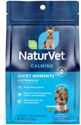 NaturVet Quiet Moments Calming Aid Scoopables for Dogs - 11oz by NaturVet