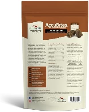 Manna Pro AccuBites Replenish Supplement, Horse Electrolyte Support, 1.6 lb - Image 2