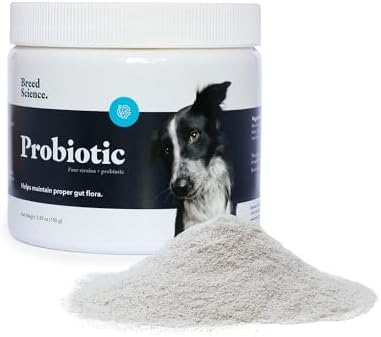 Probiotic and Prebiotic Powder for Dogs - Diarrhea Treatment and Gas Relief Supplement - Immune Health and Digestive Supplies - Stool Hardener Support for Pets by Unknown