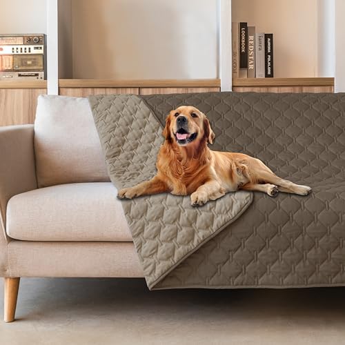 gogobunny Waterproof Pet Blanket for Bed, Washable Couch Cover for Dog Cat by gogobunny
