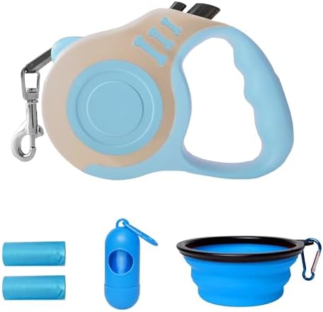 Retractable Dog Leash Automatic Telescopic Tractor Dog Tape by LIEVUIKEN