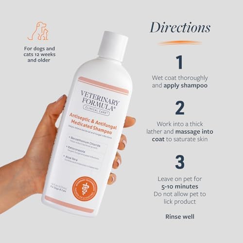 Veterinary Formula Clinical Care Antiseptic & Antifungal Shampoo, 2-Pack - Image 5