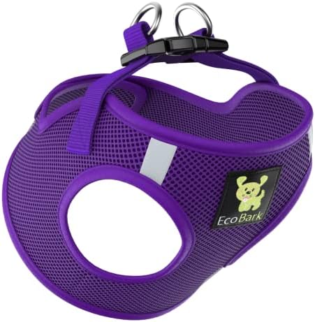 EcoBark Step in Dog Harness, Reflective & Adjustable Mini Halter Vest - Image 7