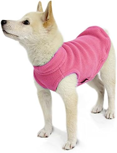 Gooby Stretch Fleece Vest Dog Sweater, Pink, X-Small - Image 4