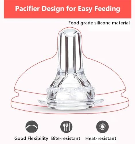 Pet Liquid Feeding Kit Pet Feeding Syringe Soft Tip, Cat Dog Syringe Bottles for Pet Feeding,Pet Medical Feeding Dispenser Tool (White) - Image 4