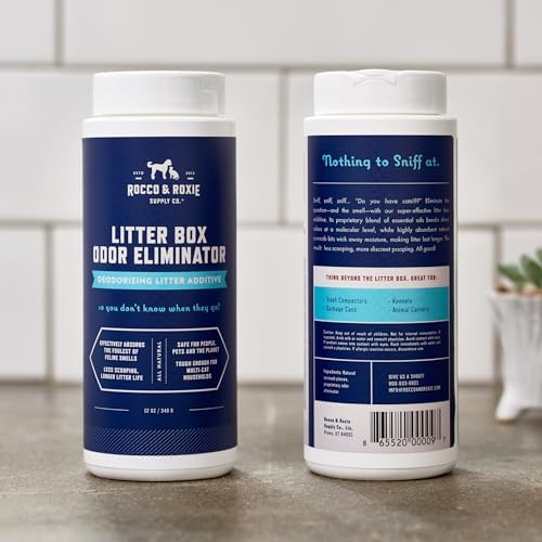Rocco & Roxie Litter Box Odor Eliminator, 12 oz, 2-Pack - Image 6