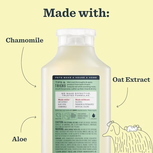 MRS. MEYER'S Clean Day 3 in 1 Dog Shampoo, Sweet Chamomile Scent, 14oz (Pack of 3) - Image 5
