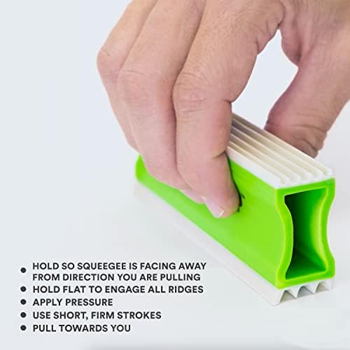 FurDozer Pet Hair Remover & Auto Detailing Tools - Cat & Dog Hair Remover for Carpets, Car Interiors, Couches, Bedding, & Pet Furniture (Green, X3 MINI - 3.5" Long) - Image 5