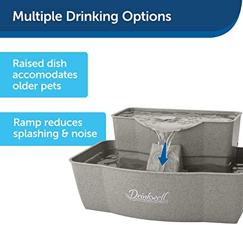 PetSafe Drinkwell Multi-Tier Pet Fountain, Cats & Dogs, Large, 100oz Capacity (Pack of 4) - Image 2