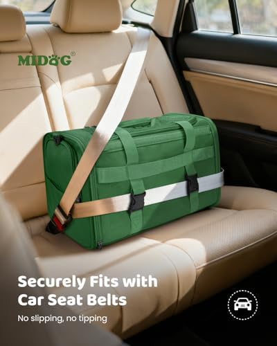 MIDOG Soft Cat Carrier Airline Approved, Expandable for Cats Up to 15lbs - Image 6
