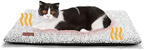 Mora Pets Self Warming Cat Bed Self Heating Cat Dog Mat Pet Pad Extra Warm by MoraPets