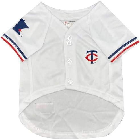 Official MLB Minnesota Twins Pet Jersey for Dogs & Cats, Size Large - Stylish Baseball Jersey for Your Furry Fan- Show Off Team Spirit with The Perfect Fan Apparel Gear for Pet, Dog & Cat - Image 2