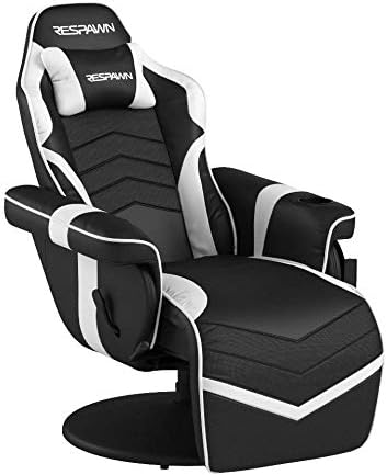 RESPAWN 900 Gaming Recliner Chair with Footrest, Cup Holder and Swivel | Ergonomic gaming recliner with footrest, cup holder, lumbar support, 135° recline & 360° swivel for console gaming - Image 7