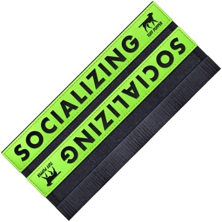 Waterproof Dog Leash Sleeve, Socializing Dual-Sided Message Wrap, 1-Pack - Image 4