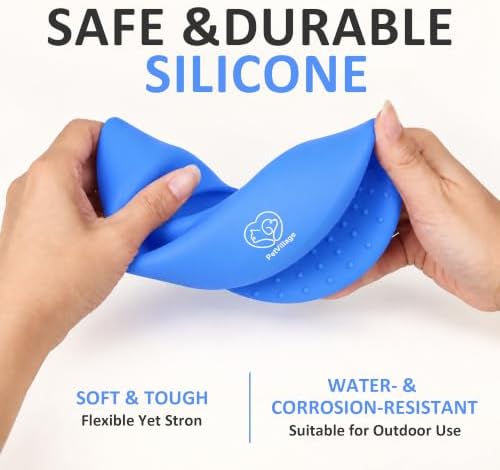 16 oz Pet Water Bowl for Car Travel, Silicone Travel Bowl - Image 4