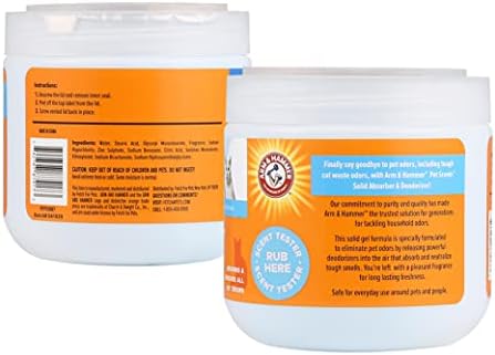 Arm & Hammer Pet Scents Solid Gel Odor Eliminator, Fresh Breeze, 15 Oz - Image 5