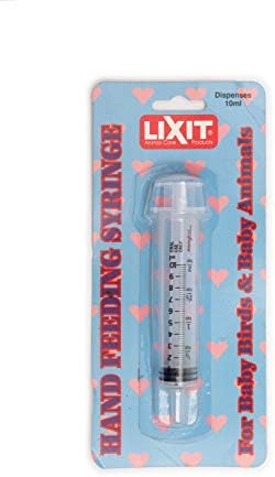 Lixit Hand Feeding Syringes for Puppies, Kittens, Rabbits and Other Baby Animals (10ML Pack of 2) - Image 2