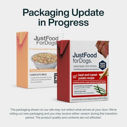 JustFoodForDogs Pantry Fresh Wet Dog Food, Complete Meal or Dog Food Topper, Beef & Potato Human Grade Dog Food Recipe - 12.5 oz (Pack of 12) - Image 2
