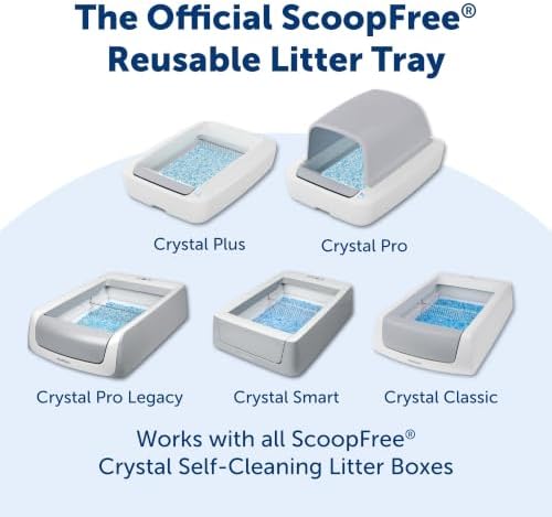 PetSafe ScoopFree Reusable Tray with Crystal Litter, Fresh Scent, 4.3Lb Bag - Image 3