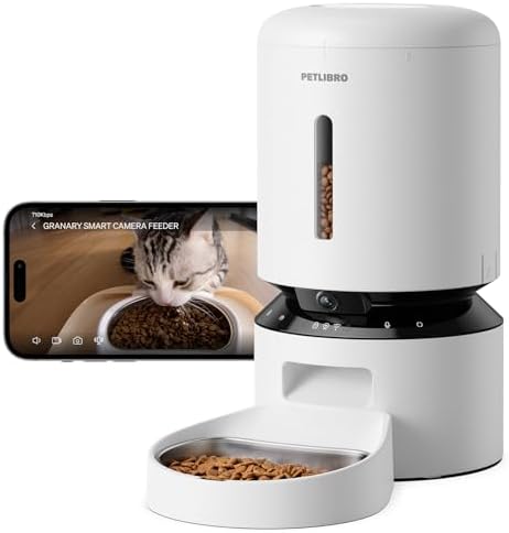 PETLIBRO Automatic Cat Feeder with Camera, 1080P HD Video & Night Vision by Unknown