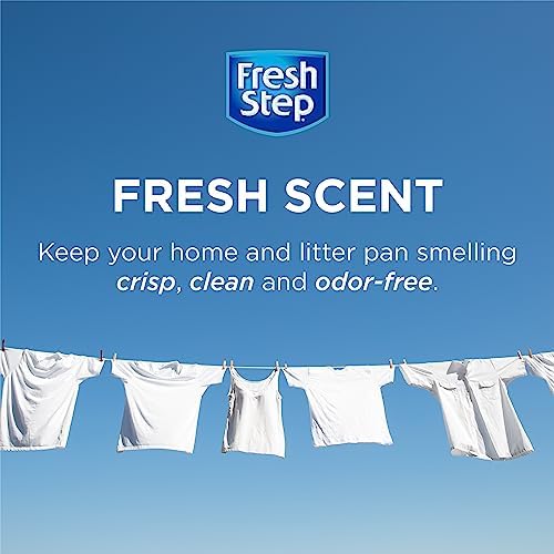 Fresh Step Cat Litter Crystals Deodorizer, Fresh Scent, 15 Oz, 12-Pack - Image 2
