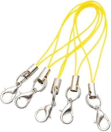 20Pcs Mobile Phone Rope Strap Charm Lariat Lanyard Phone Charms with Lobster Clasp Cords for Cellphone/USB Drive/Keychain/DIY Jewelry Accessories by Jowxsx
