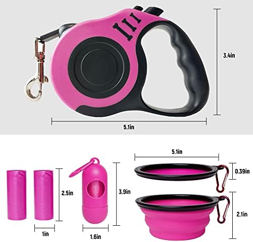 Retractable Dog Leash Automatic Telescopic Tractor Dog Tape - Image 2