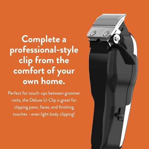 Wahl Pro Animal Deluxe U-Clip Clipper, Black & Chrome - Image 5