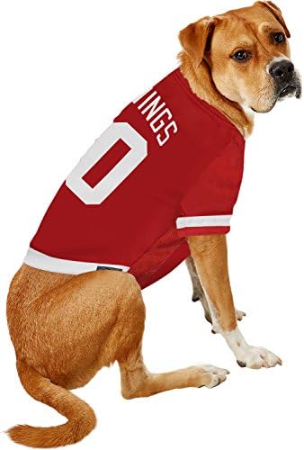 NHL Detroit Red Wings Jersey for Dogs & Cats, X-Small. - Let Your Pet Be A Real NHL Fan! - Image 4