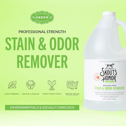 SKOUT'S HONOR Pet Stain and Odor Remover One Gallon Refill, 128 oz - Image 2