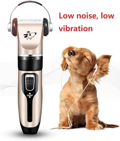 Dog Clippers Grooming Kit and Paw Trimmer,Cordless,Low Noise, Electric Quiet,Rechargeable, Dog Trimmer Grooming, Pet Hair Clippers for Thick Coats,Shaver for Small and Large Dogs Cats - Image 4