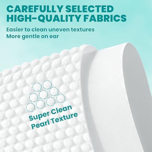 MEDUWEDU Ear Cleaner Finger Wipes 120 Counts, Dog Ear Cleaner, Grooming Kit Care for Dogs and Cats, Soft & Easy Otic Cleaning Pads, Remove Wax, Dirt & Stop Smelly, Itchy, Non-Irritating, Unscented - Image 6