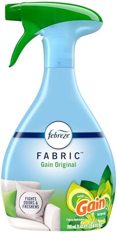 Febreze Fabric Spray Air Freshener, Odor-Fighting Fabric Refresher, Sneaker Balls Alternative, Couch Cleaner, Linen Spray, Multi-Use, Gain Original Scent, 23.6 fl oz - Image 7