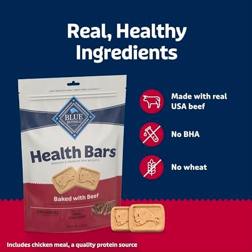Blue Buffalo Health Bars Beef Dog Biscuits, 16 oz - Image 6