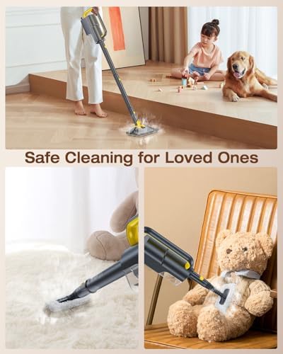 Steam Cleaner, Detachable 10-in-1 Handheld Steam Mop for Multi-Surface - Image 6