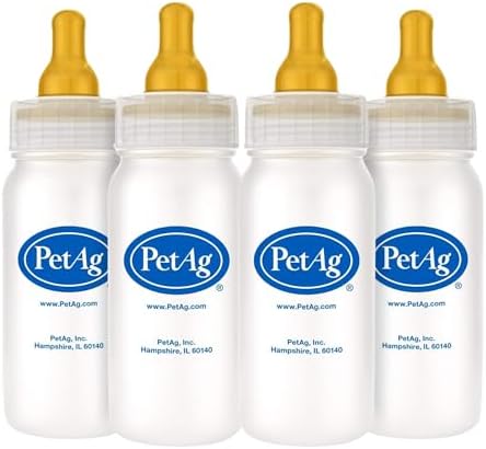 PetAg Nurser Bottle - 4 oz, Pack of 4 by PetAg