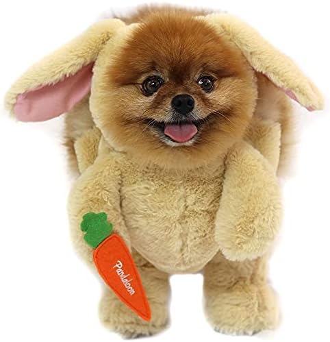 Pandaloon Dog Halloween Costume - As Seen on Shark Tank - Patented - Funny Costume with Arms for Small and Medium Dogs and Cats (Bunny, Size 3(17-19 in Height at TOP of Head,Girth<22 in)) - Image 2