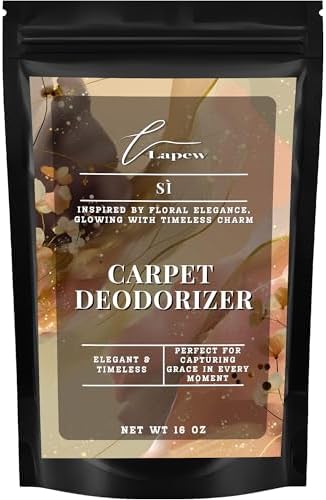 Lapew Sì Carpet Deodorizer Powder - Pet Safe Freshener for Vacuuming | Scented Odor Eliminator for Home | 16 oz by Lapew