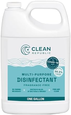 Multi-Purpose Disinfectant, Hypochlorous Acid Cleaner, 1 Gallon Bottle by CleanRepublic