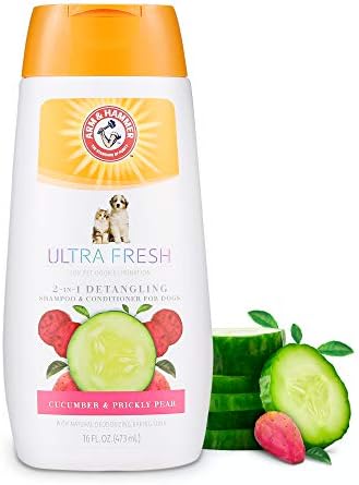 Arm & Hammer Detangling Dog Shampoo, Cucumber Prickly Pear, 16 Fl Oz by ArmHammer