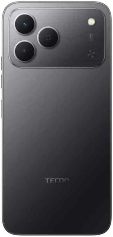 Tecno Spark 50 Ai 4G LTE (256GB + 4GB) (Compatible with Tmobile Mint Tello Boost Mobile and Worldwide) Dual SIM 6.78" 120Hz 50MP Camera (Ink Black) - Image 3