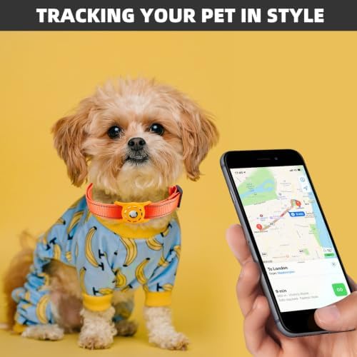 Reflective Dog Collar, Compatible with AirTag, Nylon Pet Cat Puppy Collar for Small, Medium, Large, and Extra Large Dogs - Image 7