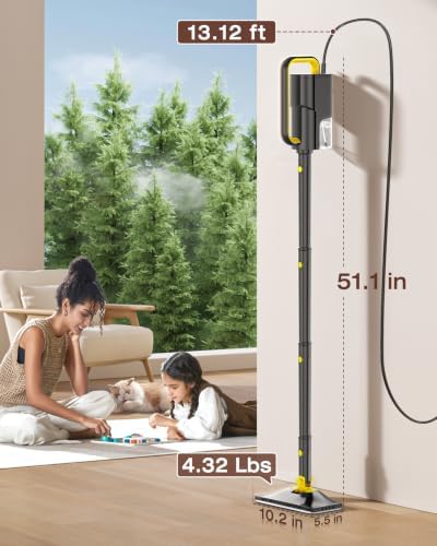 Steam Cleaner, 10-in-1 Detachable Handheld Steam Mop for Multi-Surface - Image 2